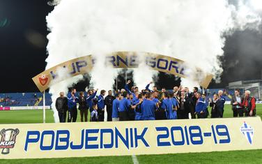 Fudbaleri Budućnosti na pobjedničkom postolju