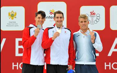 Rafael Stakioti sa zlatnom medaljom sa IMZE