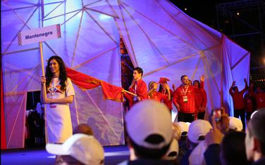 Crnogorski sportisti na otvaranju Igara malih zemalja (Foto: COK)