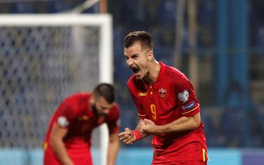 Stefan Mugoša slavi gol