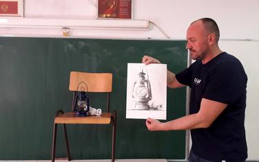 Ponosan na radove učenika: Goran Ćetković