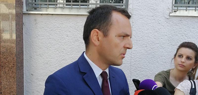 Đurđić ispred Višeg suda u Podgorici