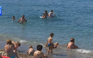 Detalj sa jedne od plaža u Baru