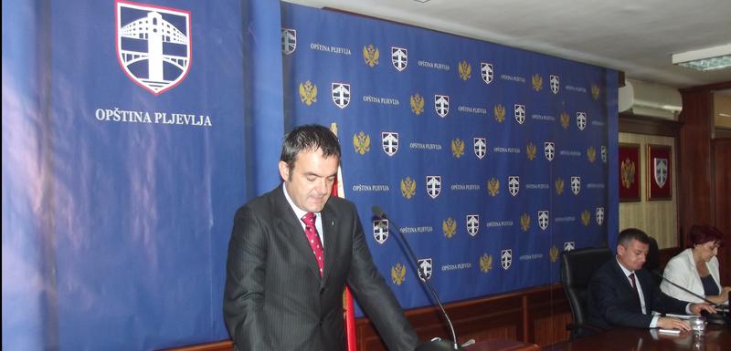 Predsjednik Opštine Pljevlja Igor Golubović