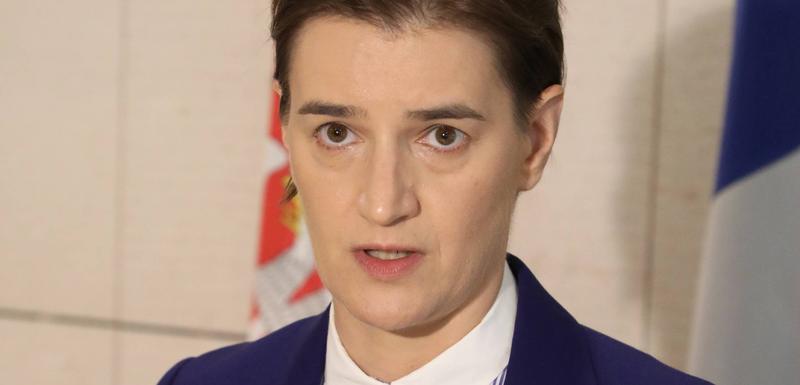 Neće da se ogradi od ministrove izjave: Brnabić