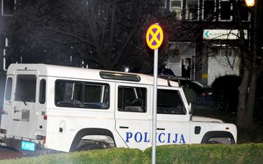 Policija ispred Kliničkog centra (arhiva/ilustracija)