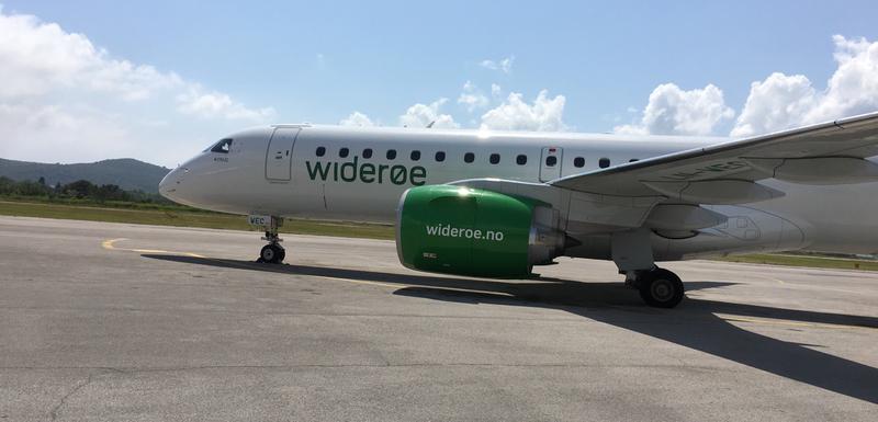 Danas na aerodromu Tivat