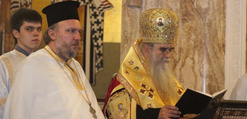 Džomić i mitropolit Amfilohije