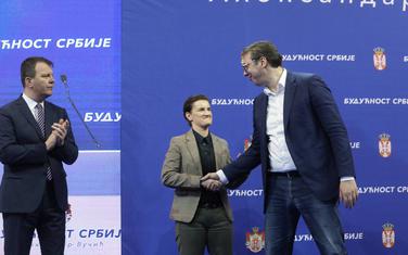Brnabić i Vučić