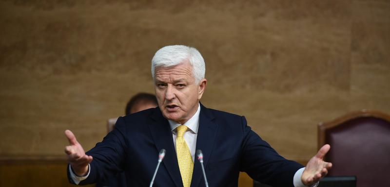 Marković u parlamentu