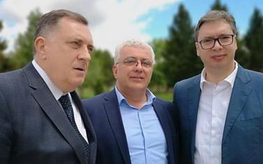 Susret na Vidovdan: Milorad Dodik, Mandić i Vučić