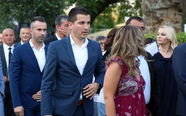 Bečić i Bogdanović na prijemu u ambasadi SAD u Podgorici