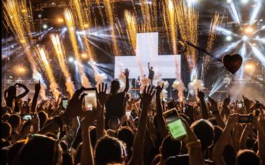 Sa nastupa Martina Garrixa na Exit festivalu 2018.