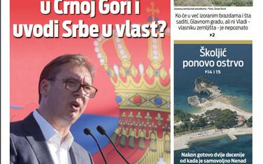 Naslovna strana "Vijesti" 4.7.