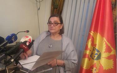Predsjednica DSS Dragica Perović