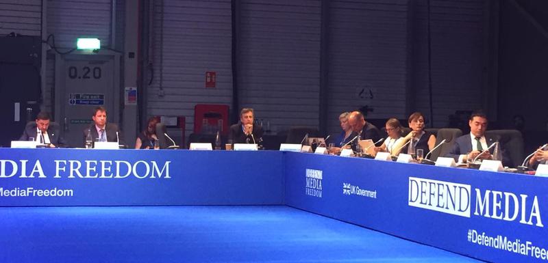 Sa konferencije o slobodi medija u Londonu