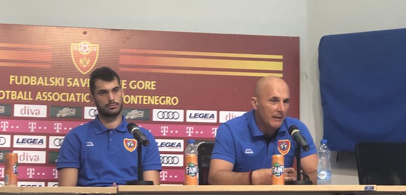 Dejan Roganović i Goran Milojko na pres konferenciji