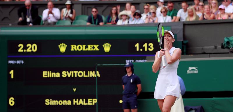 Halep nakon pobjede nad Svitolinom