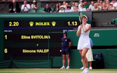 Halep nakon pobjede nad Svitolinom