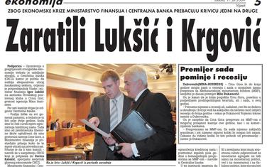 Vijesti, 11. jul 2009.