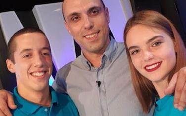 Komnenić sa volonterima Unicefa