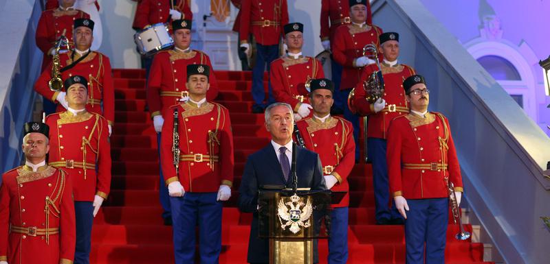 Sa sinoćnjeg prijema povodom Dana državnosti