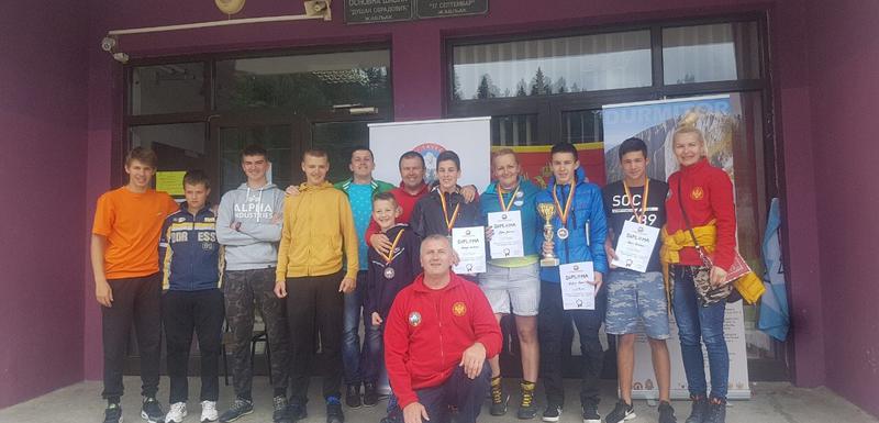 Učesnici takmičenja u planinskoj orijentaciji