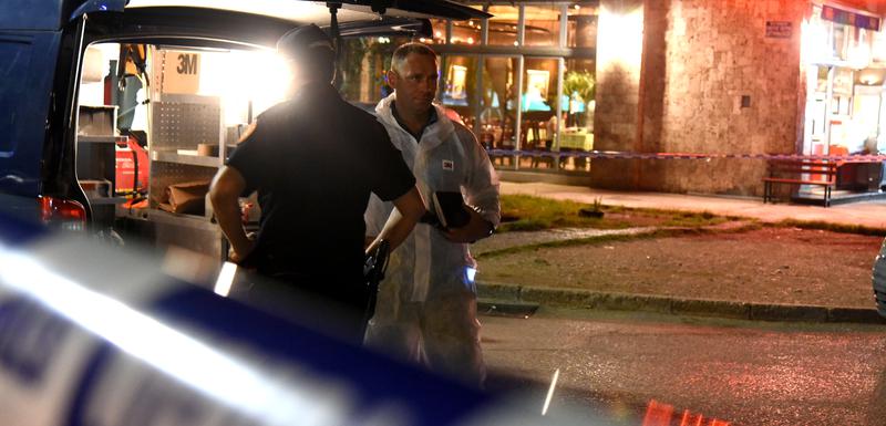 Sa uviđaja policije poslije napada na Lakićevu