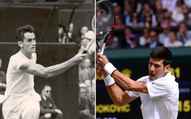 Bob Falkenburg i Novak Đoković