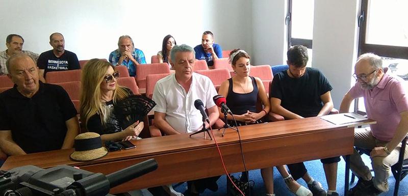 Sa konferencije za novinare u Baru