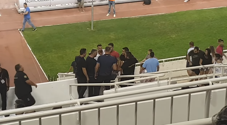 Detalj poslije meča sa "Poljuda"