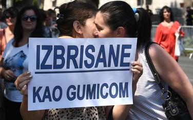 Sa protesta majki zbog ukidanja naknada