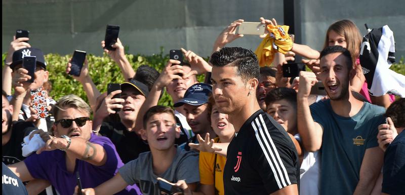 Ronaldo sa navijačima Juventusa