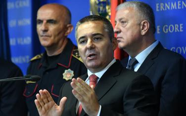 Poručio kriminalcima da se smire: Veljović na jučerašnjoj pres konferenciji Uprave policije