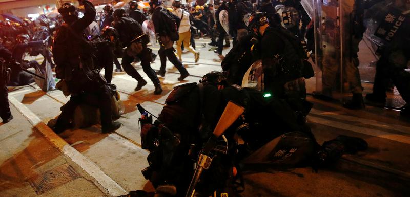 Sa protesta u Hongkongu