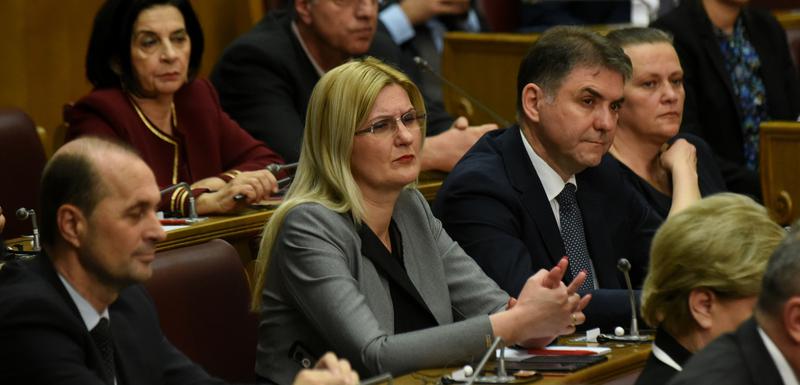 Poslanici DPS-a u Skupštini