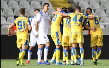 Slavlje fudbalera APOEL-a