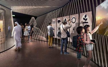 Paviljon CG na EXPO 2020, rendering