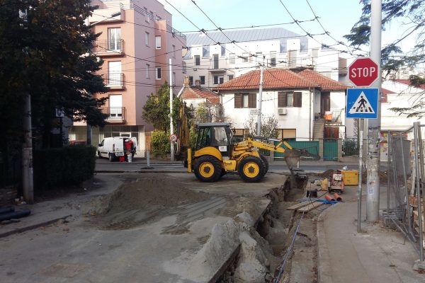 Ugao ulicâ Kruševačke i Gospodara Vučića