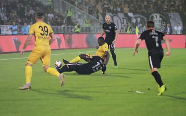 Sa meča Partizan - Malatija