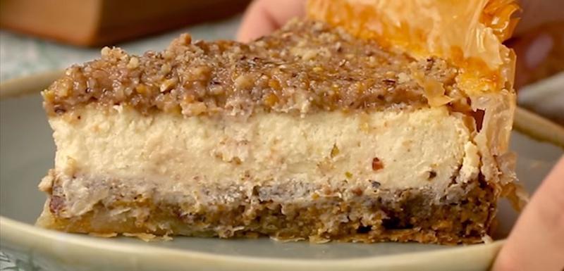 Cheesecake baklava