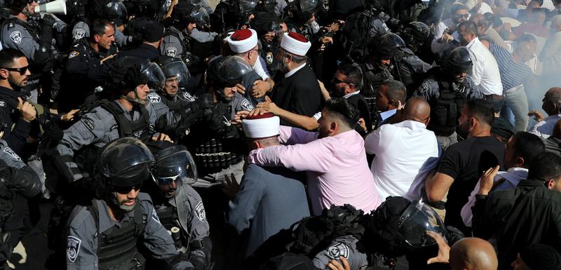 Današnji sukobi u Jerusalimu