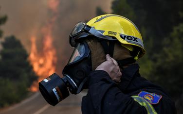 Vatrogasac na terenu