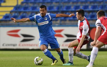Marko Ćetković na prvoj utakmici Sutjeske i Linfilda