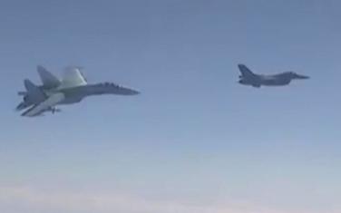 Ruski i NATO avioni iznad Baltika