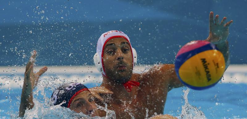 Toni Petrović u duelu sa Amerikancem Azevedom na Igrama u Londonu 2012