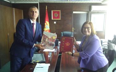 Ambasadorka SAD sa predsjednikom Opštine Kolašin
