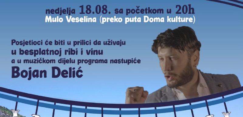 Najava prve "Fešte od vina i ribe"