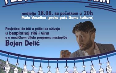 Najava prve "Fešte od vina i ribe"