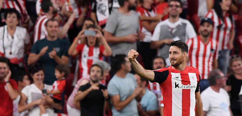 Aduriz slavi gol za pobjedu